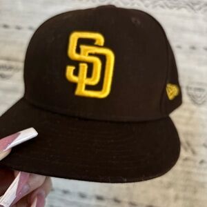 Brown San Diego Padres hat